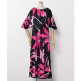 【マウナロア】Ocean Blue Bird ティアレトアスリーブドレス | アミナコレクション  | 詳細画像4 