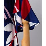 【マウナロア】Ocean Blue Bird ティアレトアスリーブドレス | アミナコレクション  | 詳細画像9 