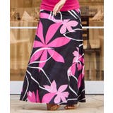 【マウナロア】Ocean Blue Bird ティアレトアマキシスカート | アミナコレクション | 詳細画像2