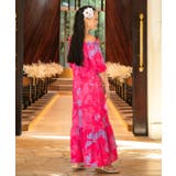 【マウナロア】Ocean Blue Bird プアアロアロVスリーブドレス | アミナコレクション  | 詳細画像12 