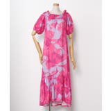 【マウナロア】Ocean Blue Bird プアアロアロVスリーブドレス | アミナコレクション  | 詳細画像4 