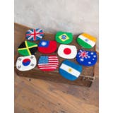 【チャイハネ】世界の国旗フェルトポーチ | アミナコレクション  | 詳細画像1 