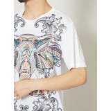 【チャイハネ】エスニック柄ホワイトメンズTシャツ | チャイハネ | 詳細画像2