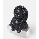 【カヤ】信楽焼 お座りたぬき 黒 | チャイハネ | 詳細画像1