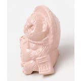 【カヤ】信楽焼 お座りたぬき 桃 | チャイハネ | 詳細画像1