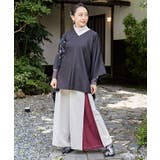 【カヤ】隠れ色 袴風ワイドパンツ | チャイハネ | 詳細画像1