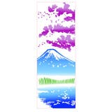【カヤ】富士さくら手ぬぐい | チャイハネ | 詳細画像2