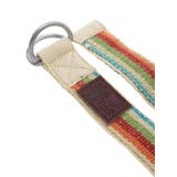 【チャイハネ】ボーダー織りカラフルベルト | アミナコレクション  | 詳細画像2 