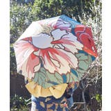 【カヤ】和の赴き傘 一輪の花日傘 晴雨兼用 | チャイハネ | 詳細画像1