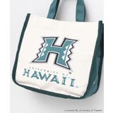 【Kahiko】University of Hawaii ホワイトトートバッグ | チャイハネ  | 詳細画像2 