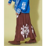 【チャイハネ】アプリクロングスカート | アミナコレクション | 詳細画像2