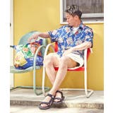 【Kahiko】TWO PALMS レイオブハワイMEN'Sアロハシャツ | チャイハネ | 詳細画像3