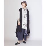 【チャイハネ】モード変形MEN'Sロングベスト | アミナコレクション | 詳細画像3 