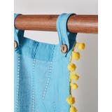 【チャイハネ】インド綿ポンポンカーテン178cm | アミナコレクション | 詳細画像9