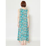 【チャイハネ】yul 幾何学柄ノースリーブワンピース | アミナコレクション  | 詳細画像4