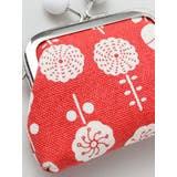 【カヤ】東欧風プリント帆布角がま口 | アミナコレクション  | 詳細画像4 