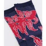 【カヤ】足袋型くつ下23~25cm 赤金魚 | チャイハネ | 詳細画像4