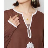 【チャイハネ】アプリクワンピース | アミナコレクション | 詳細画像4