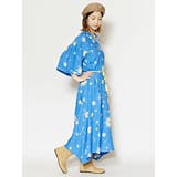 【チャイハネ】イスラミック風プリントワンピース | アミナコレクション  | 詳細画像4