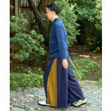 【カヤ】隠れ色 袴風メンズワイドパンツ | チャイハネ | 詳細画像5