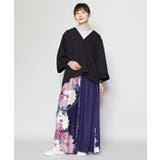【カヤ】錦秋ならいワイドパンツ | アミナコレクション | 詳細画像5