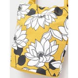 【カヤ】蓮の花 樽型トートバッグ | アミナコレクション  | 詳細画像7 