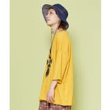 【チャイハネ】オルテガ柄刺繍メンズTシャツ | アミナコレクション | 詳細画像6