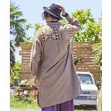 【チャイハネ】タビーテMEN'Sロングシャツ | アミナコレクション | 詳細画像6