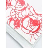 【カヤ】花刺繍ミニクラッチバッグ 平ポーチ | アミナコレクション  | 詳細画像7