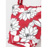 【カヤ】蓮の花 樽型トートバッグ | アミナコレクション  | 詳細画像8 