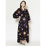 【チャイハネ】イスラミック風プリントワンピース | アミナコレクション  | 詳細画像7