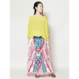 【チャイハネ】yul アフリカン柄ロングスカート | アミナコレクション | 詳細画像7