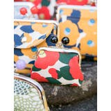 レッド | 【カヤ】帆布堂 花衣小がま口 | アミナコレクション