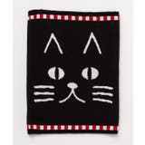 ブラック×レッド | 【カヤ】黒猫腹巻き Mサイズ | アミナコレクション 
