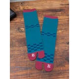 ブルーグリーン | 【カヤ】足袋型くつ下23~25cm -JAPAN-日の丸 左右 | チャイハネ