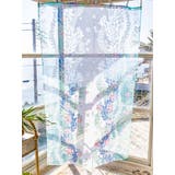 ブルー | 【Kahiko】レイ オパールカーテン178cm | チャイハネ