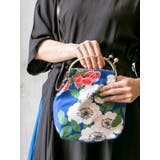 その他3 | 【カヤ】和モダン花柄がま口ショルダーバッグ | チャイハネ