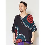 ブラック | yul ノマデスMEN Sビッグシルエットトップス | チャイハネ