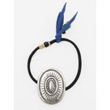 シルバー系その他4 | 【チャイハネ】コンチョ風ネイティブモチーフヘアゴム | アミナコレクション 