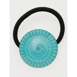 ターコイズブルー | 【チャイハネ】曼荼羅模様ガラスヘアゴム | アミナコレクション