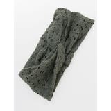 カーキ | 【チャイハネ】フラワーレースヘアバンド | アミナコレクション 