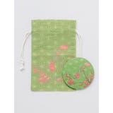 【カヤ】若冲鏡 巾着付き | アミナコレクション  | 詳細画像1