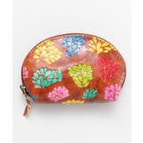 ブラウン | 【チャイハネ】インド伝統山羊革細工 サンティニミニポーチ | アミナコレクション