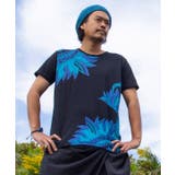 ブラック | 【チャイハネ】リゾートトライバルメンズTシャツ | アミナコレクション