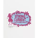 ブルー | 【Kahiko】STRONG CURRENT フラ11cmステッカー | チャイハネ