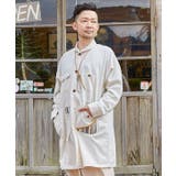 ホワイト | 【チャイハネ】ネパールコットン パハルMEN'Sコート | チャイハネ