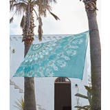 ターコイズブルー | 【チャイハネ】マンダラ模様ループ付きマルチクロス270 | アミナコレクション 