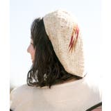 ナチュラル | 【チャイハネ】オルテガ手編みニットベレー帽 | チャイハネ 