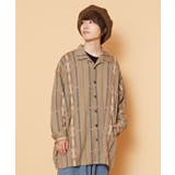 ベージュ | 【チャイハネ】ネイリーMEN'Sシャツ | アミナコレクション