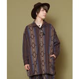 ブラウン | 【チャイハネ】ネイリーMEN'Sシャツ | アミナコレクション